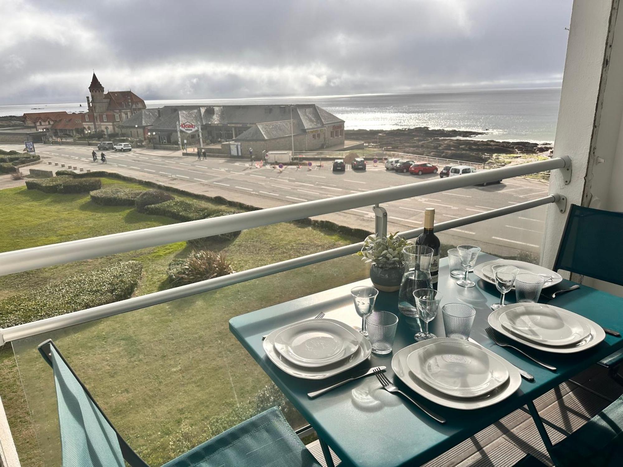 Appartement Vue Sur Mer, A Deux Pas De La Plage Port-Haliguen Екстериор снимка