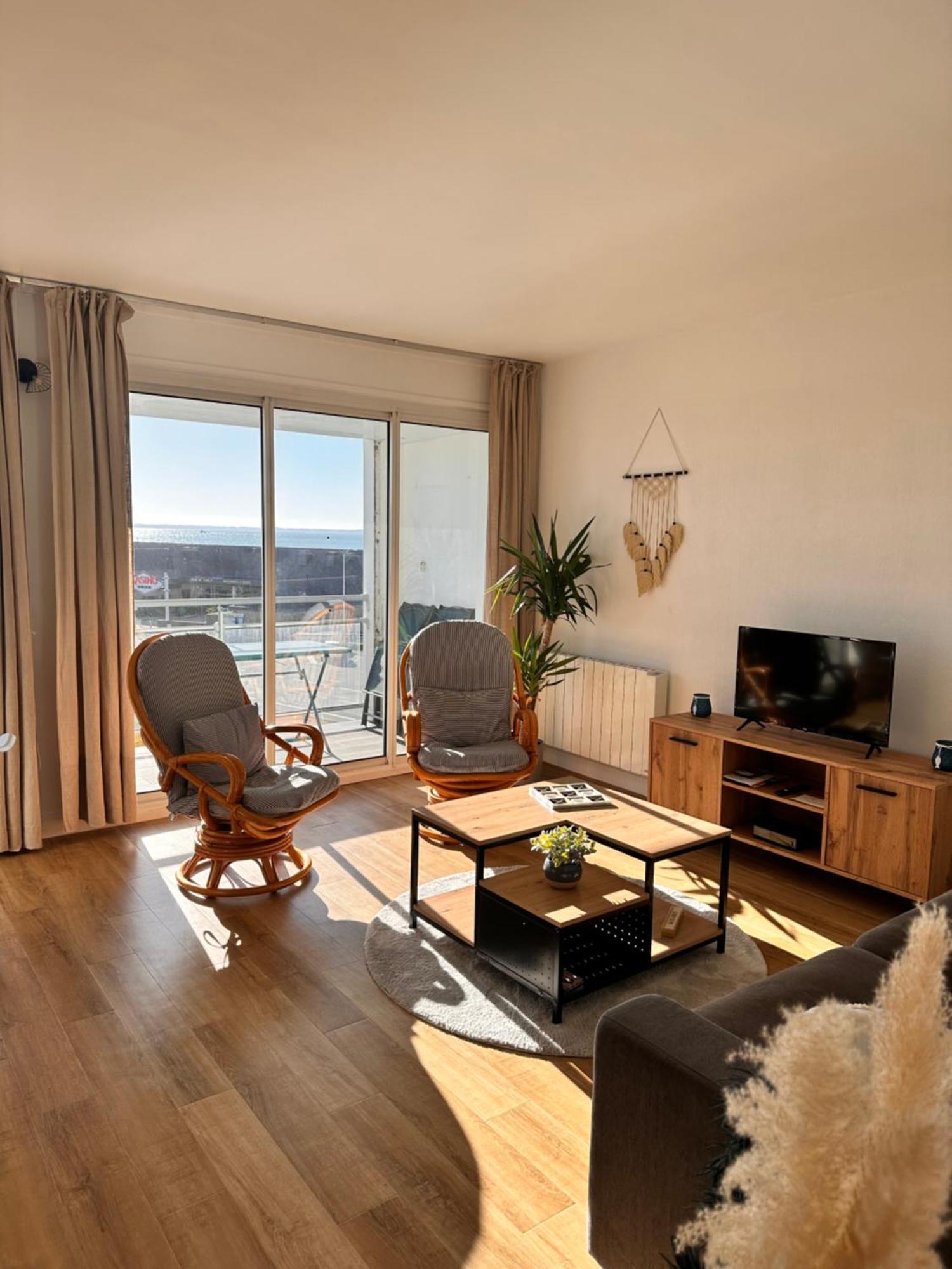Appartement Vue Sur Mer, A Deux Pas De La Plage Port-Haliguen Екстериор снимка