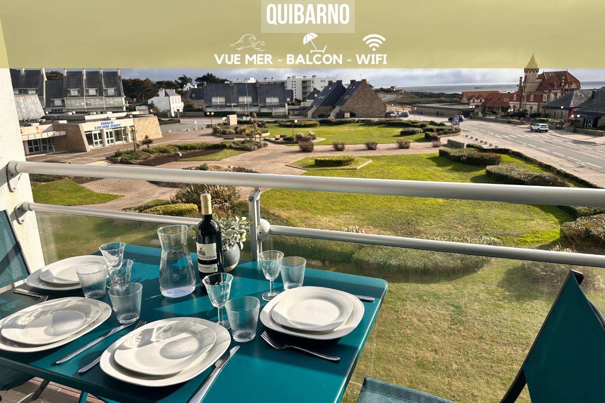 Appartement Vue Sur Mer, A Deux Pas De La Plage Port-Haliguen Екстериор снимка