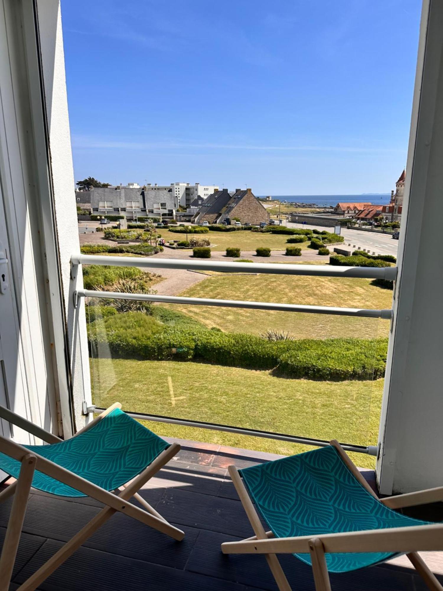Appartement Vue Sur Mer, A Deux Pas De La Plage Port-Haliguen Екстериор снимка